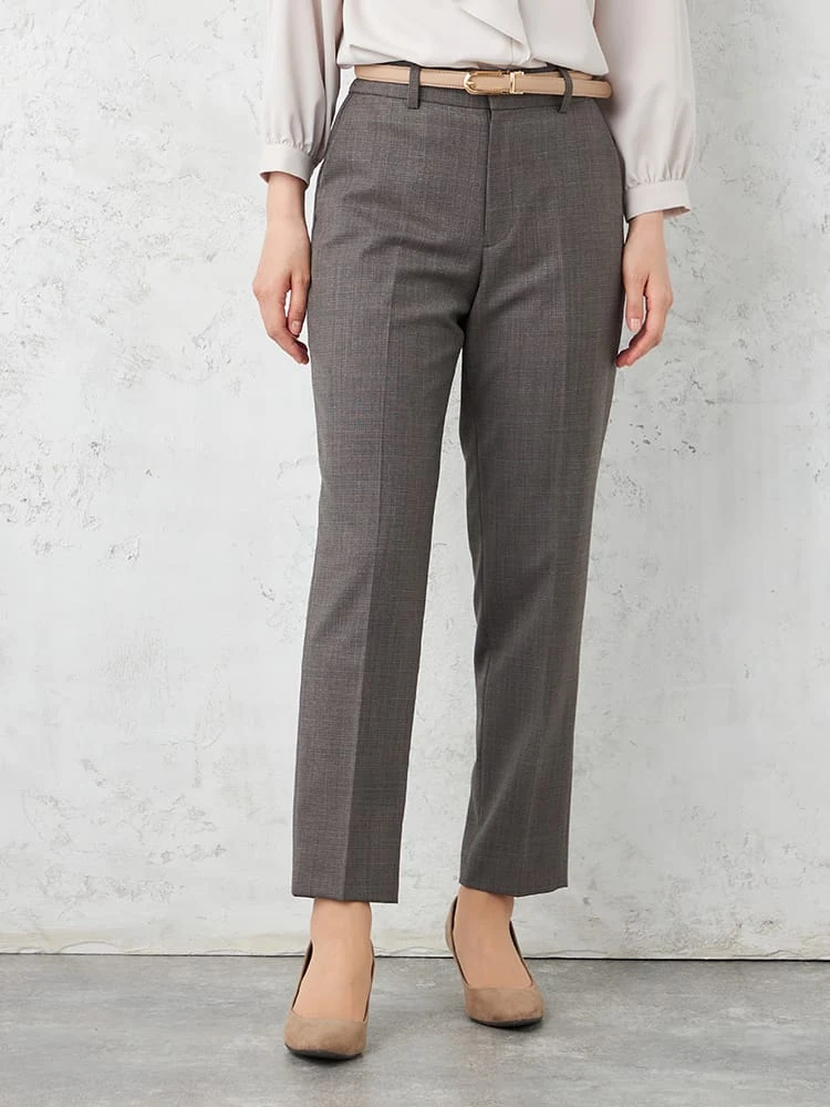 STOVEL & MASON WHITE ウール混ストレッチセットアップ