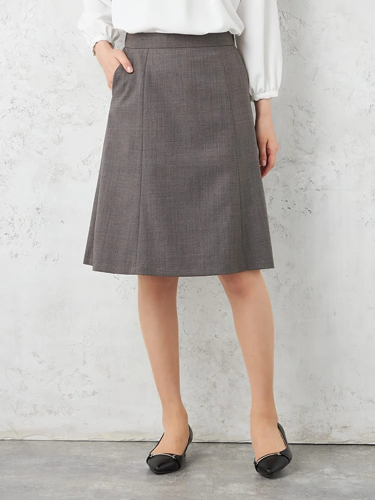 STOVEL & MASON WHITE ウール混ストレッチセットアップ