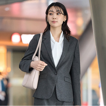 デシンボウタイ7分袖ブラウス