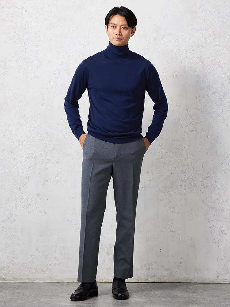 【裾上げ不要】ベーシックスラックス裾上げ不要【SmartPick！】