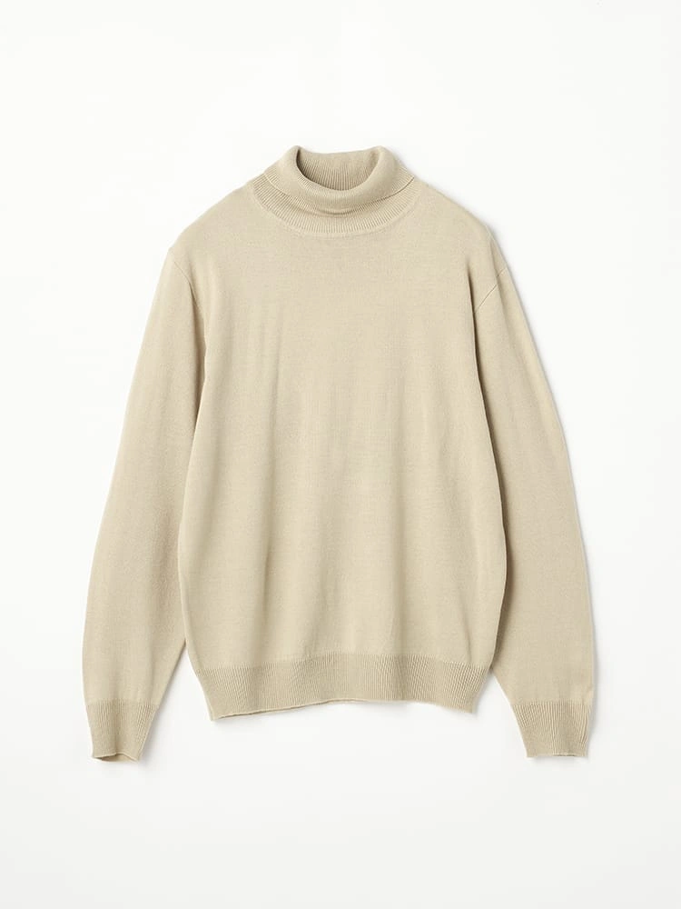 【ハンドウォッシャブル】タートルネックネックベーシックニット秋冬【SmartPick！】