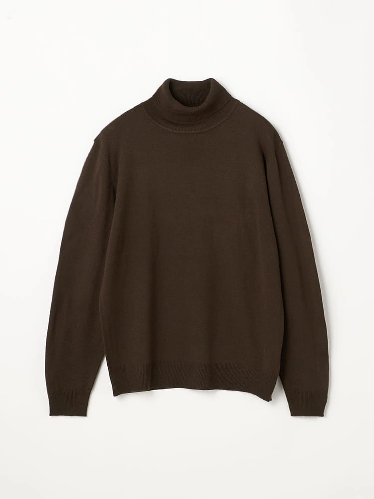 【ハンドウォッシャブル】タートルネックネックベーシックニット秋冬【SmartPick！】