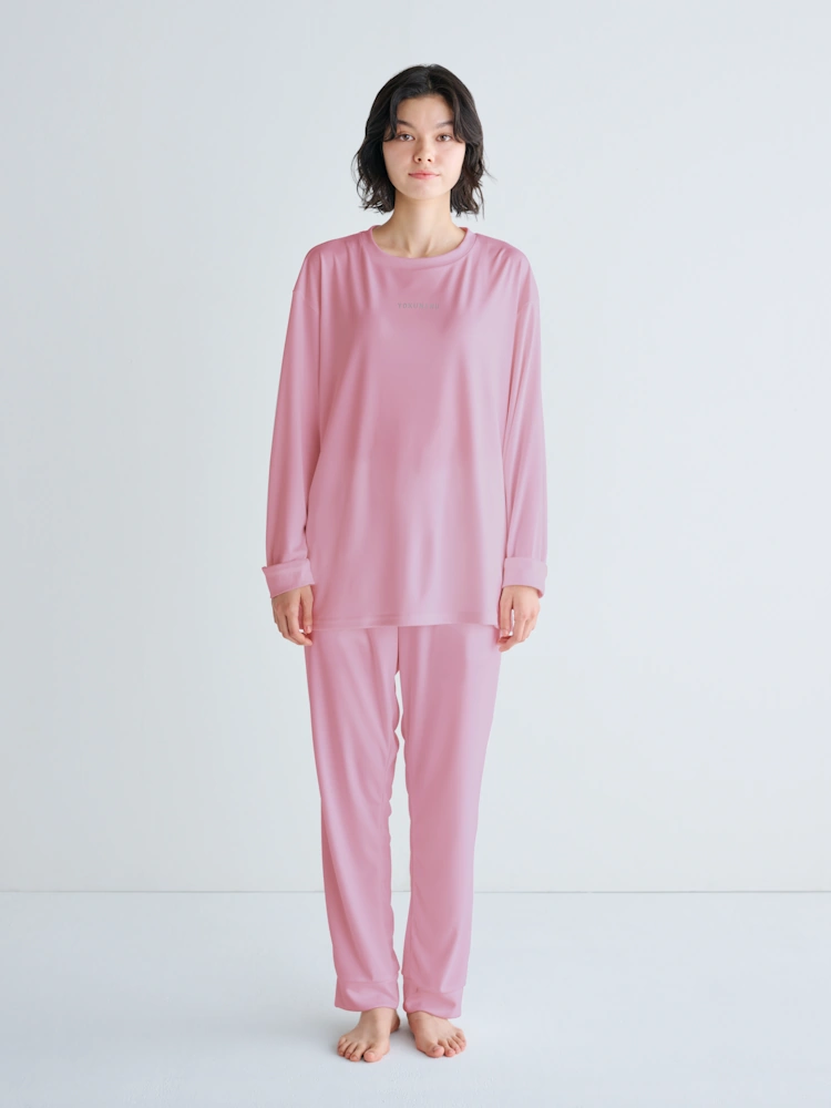 【2,800円引き!4/1(水)09:59まで】【YOKUNERU】リカバリーウェア上下セット男女兼用長袖Tシャツ+ロングパンツ疲労回復血行促進遠赤外線快眠NANOMIX【一般医療機器】