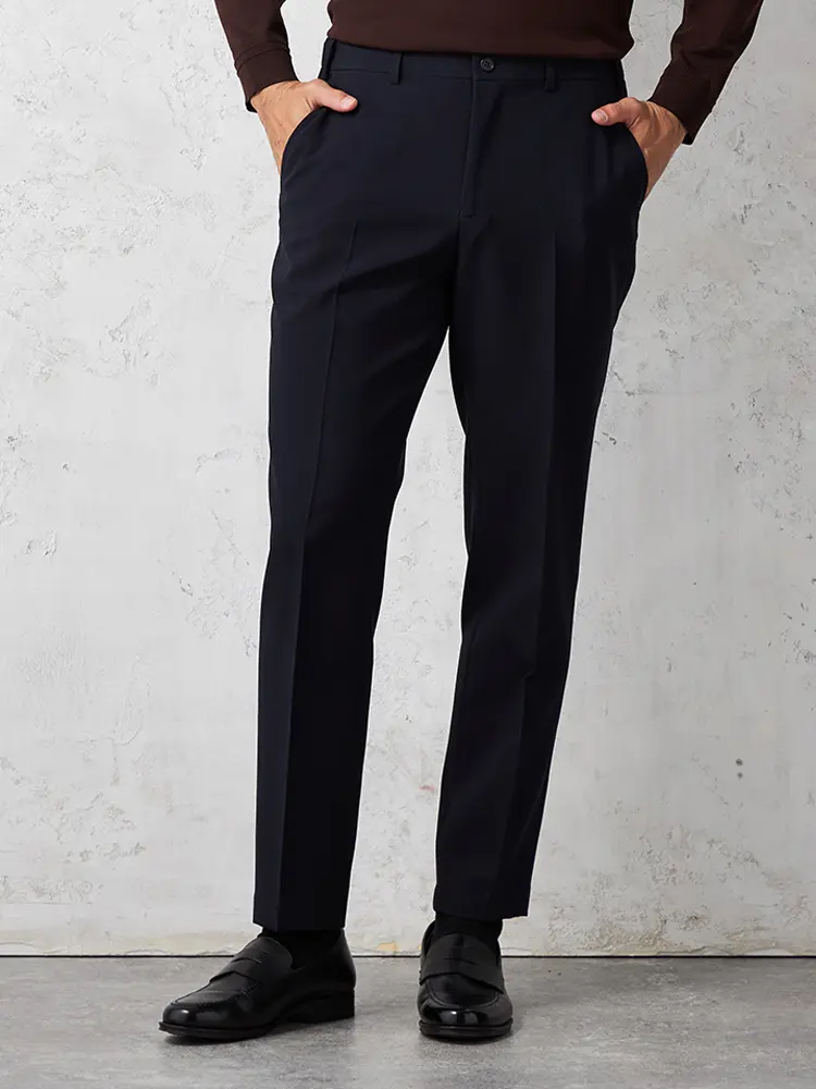 【即納】【WEB限定】【TOKYORUN】セットアップパンツウォッシャブルノータック通年ストレッチ