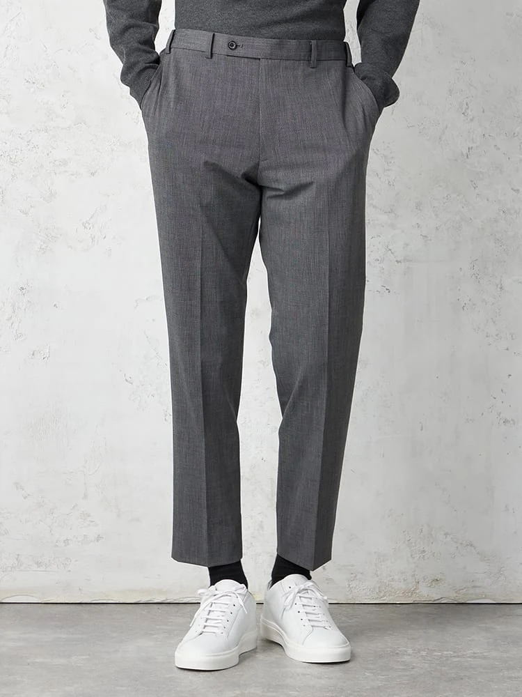 【KATHARINEEHAMNETT-キャサリン・イー・ハムネット-】パンツ【セットアップ対応可】ＫＥＨキャリーマンセットアップパンツ無地キャサリンＥハムネット通年