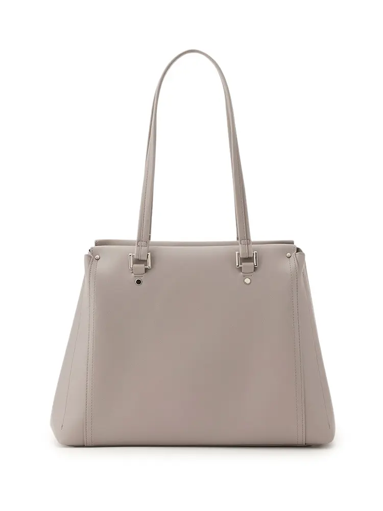 【INDIVI】3層トートバッグビジネスバッグ合皮通年【レディース】