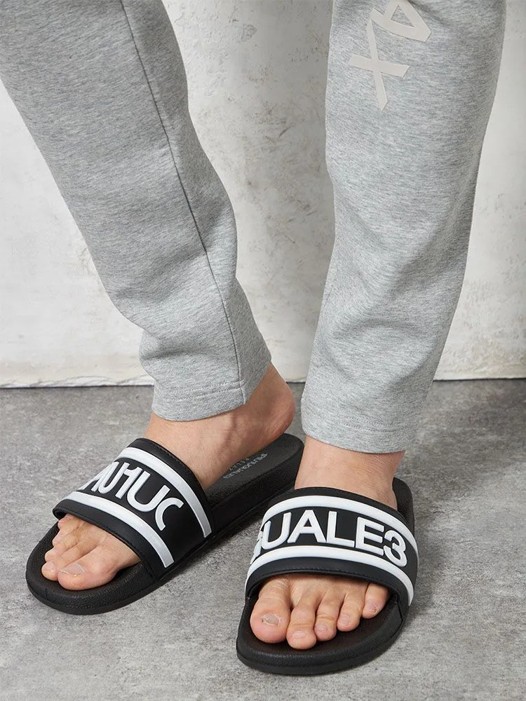 【1PIU1UGUALE3RELAX】LINELOGOサンダル通年（ウノピゥウノウグァーレトレ）