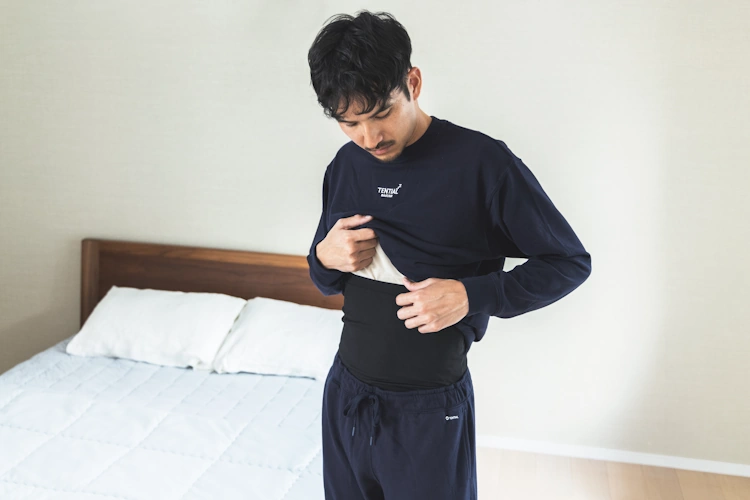 【テンシャル】BAKUNEHARAMAKIブラック（M）TENTIAL