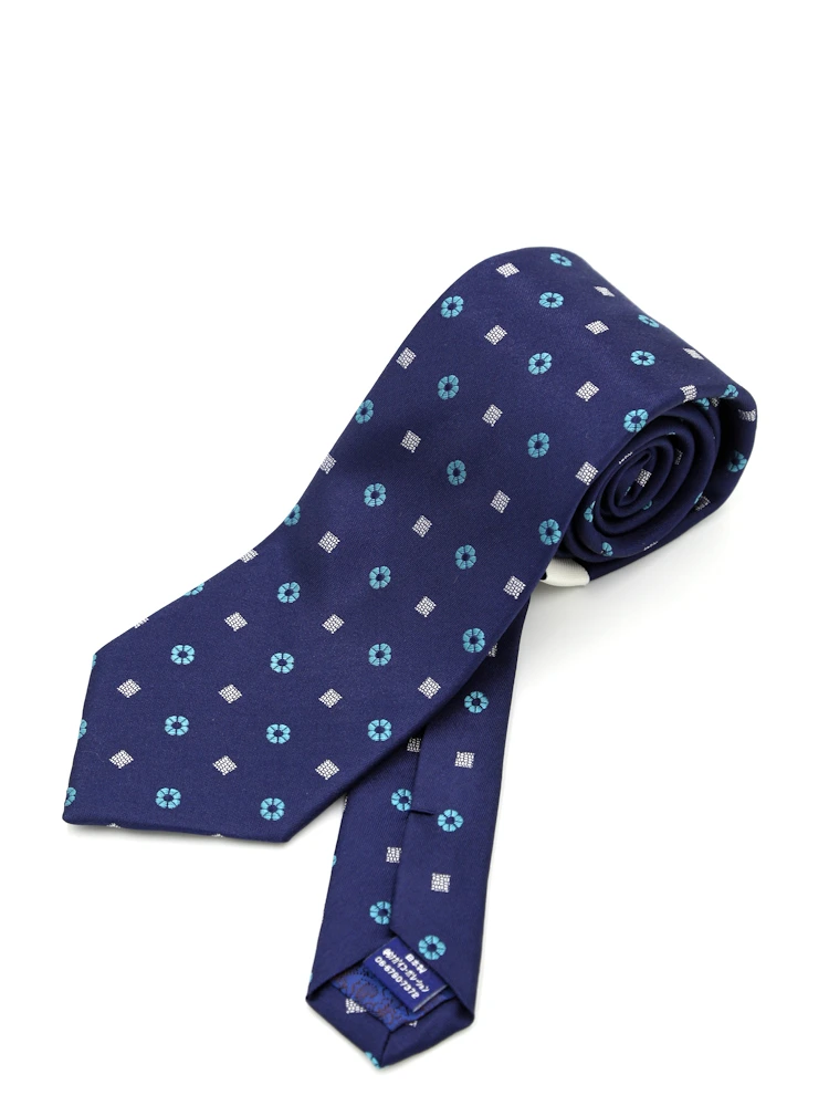 【シルク100％】ネクタイレギュラー日本製小柄STOVEL&MASON