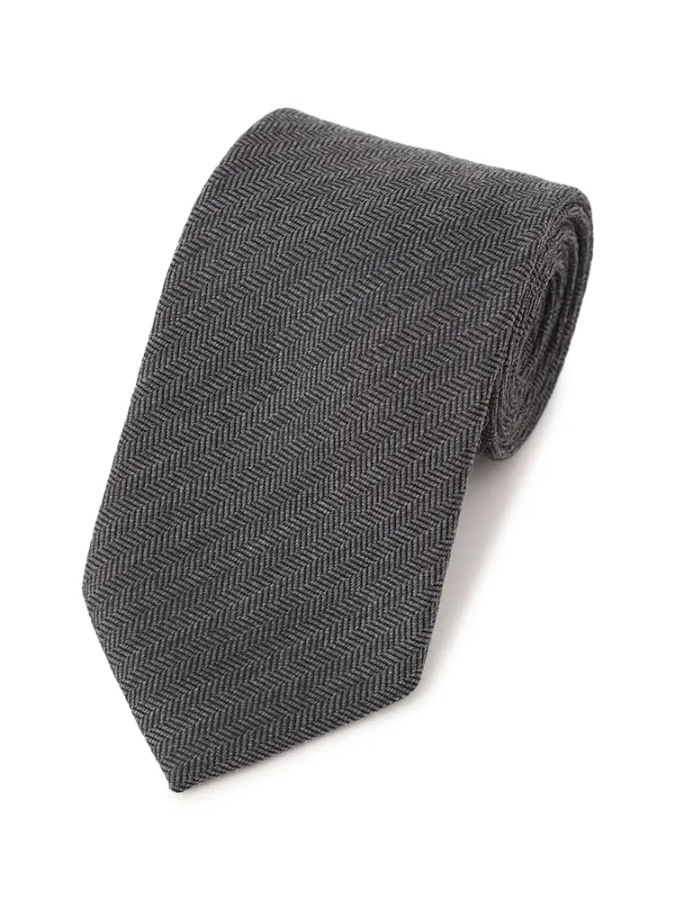 【ストーベル＆メイソン】バルファウールネクタイ織柄無地秋冬