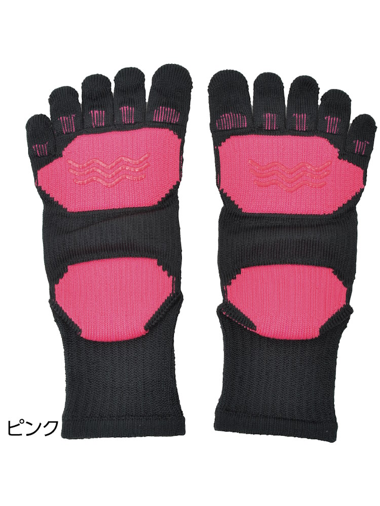 レディースクッションフィンガーソックス23～25?【CF】