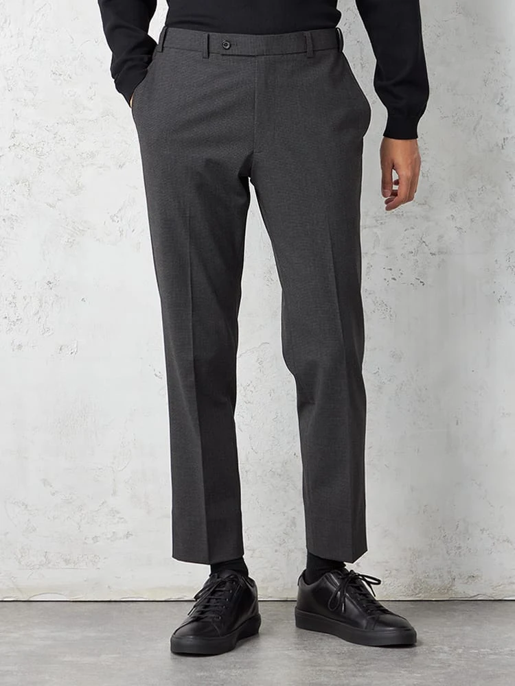 【KATHARINE E HAMNETT-キャサリン・イー・ハムネット-】パンツ 【セットアップ対応可】 ＫＥＨキャリーマンセットアップパンツ 千鳥格子 キャサリン Ｅ ハムネット 通年